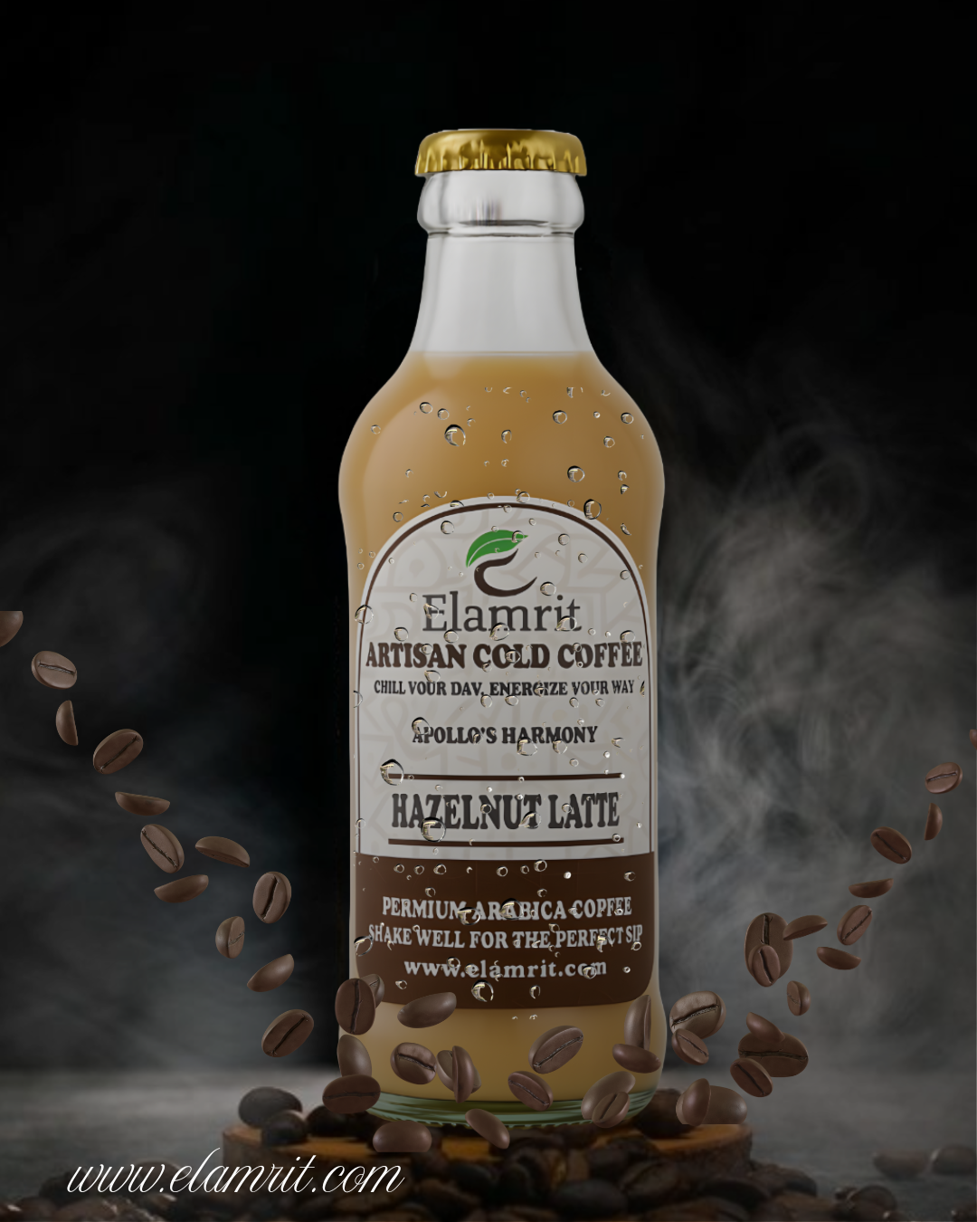 Hazelnut Iced Latte