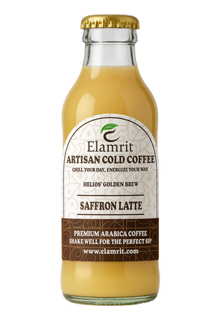 Iced Saffron Latte