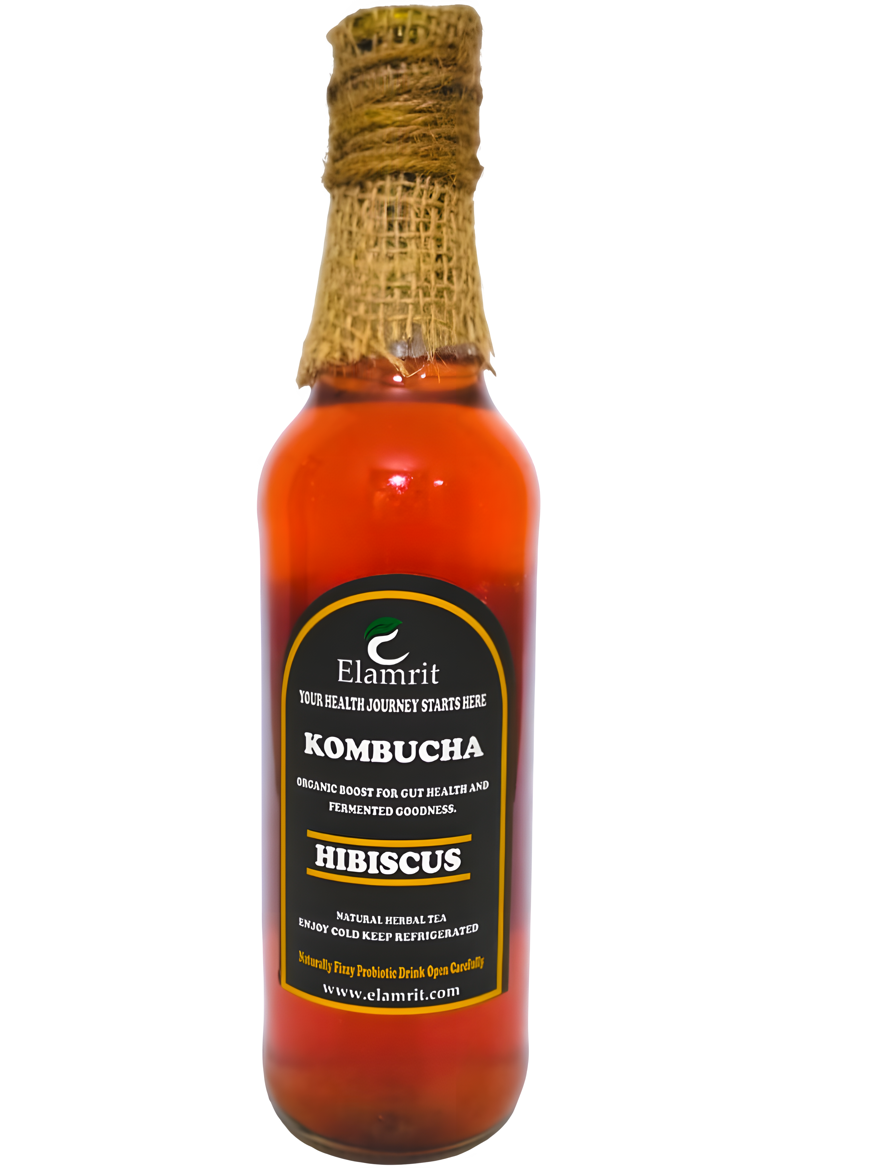 Hibiscus Kombucha